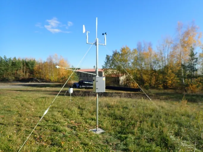 Meteorologická stanice v Zájmovém území Bukov